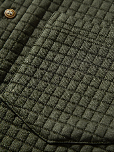 Waffle Polo With Pockets